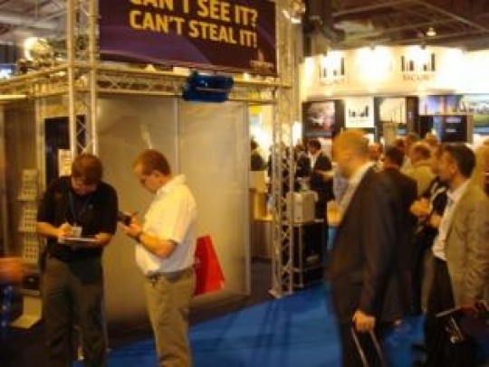 Concept Smoke Screen stand at IFSEC