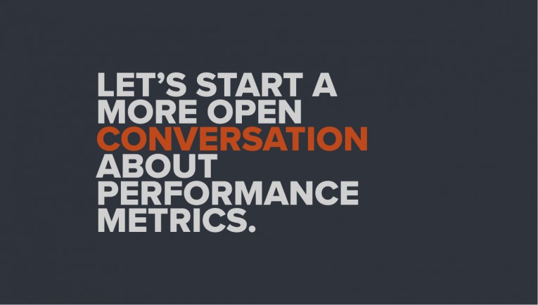 lets start a more open conversation about performance metrics