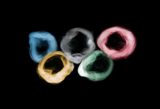 Olympic smoke rings