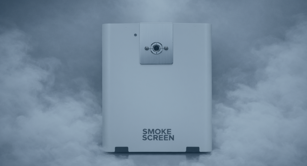 Sentinel Go battery-powered security fog generator by Smoke Screen