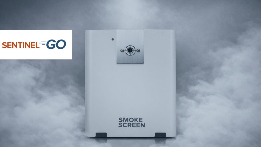 battery-powered security fog