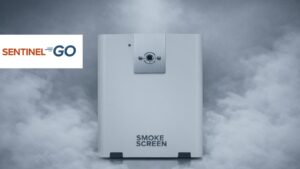 battery-powered security fog