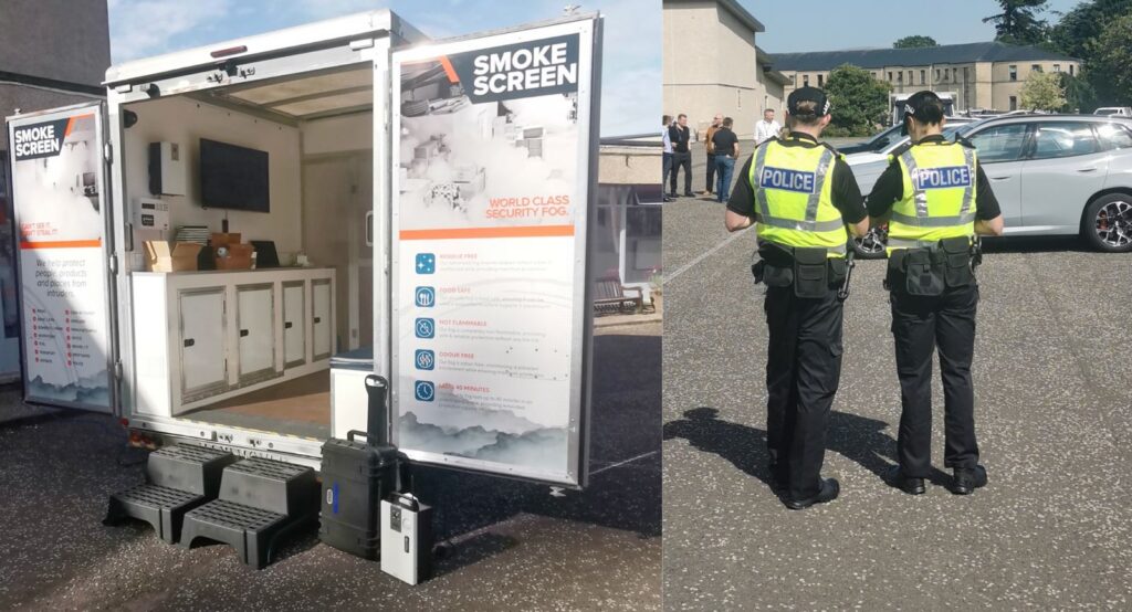 Smoke Screen Joins Police Scotland At The Secured By Design Products Event 1 Smoke Screen Event In Scotland
